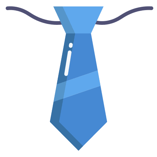 Tie clothing businessman tie icon