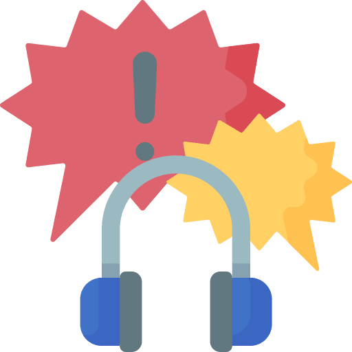 Noise pollution noise miscellaneous loud icon