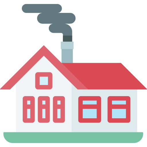 Chimney real estate air pollution chimney icon Chimney real estate air pollution chimney icon