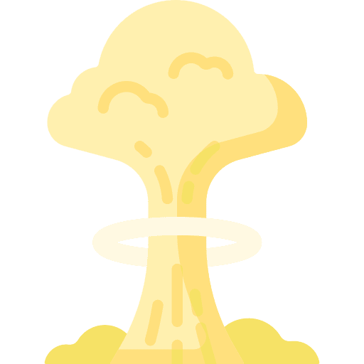 Nuclear weapon miscellaneous war neutron icon Nuclear weapon miscellaneous war neutron icon