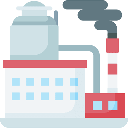 Factory pollution industry factory icon Factory pollution industry factory icon
