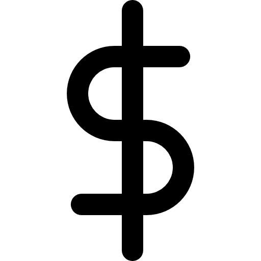 Dollar symbol of currency currency symbol dollar symbol icon