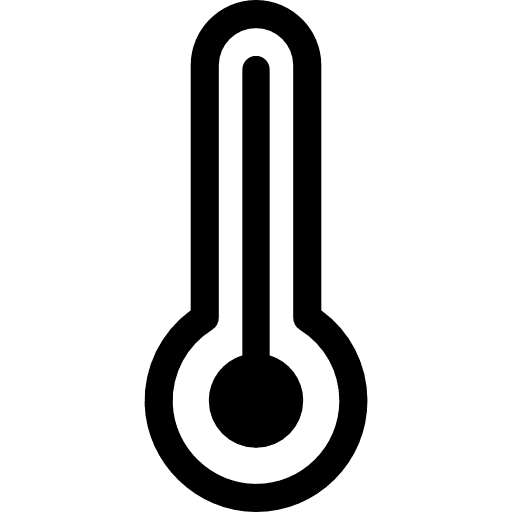 Temperature laundry hot thermometer icon Temperature laundry hot thermometer icon