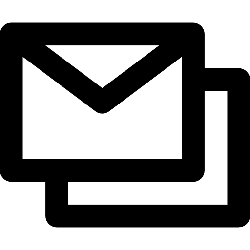 Email note envelope message icon Email note envelope message icon