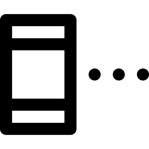 Mobile phone touch screen cellphone technology icon Mobile phone touch screen cellphone technology icon