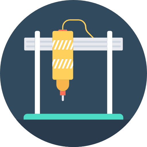 Industrial robot robotics industrial robot factory icon