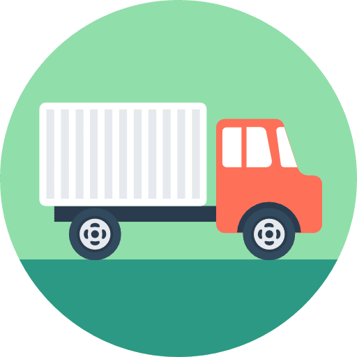 Truck transport cargo truck vehicle icon