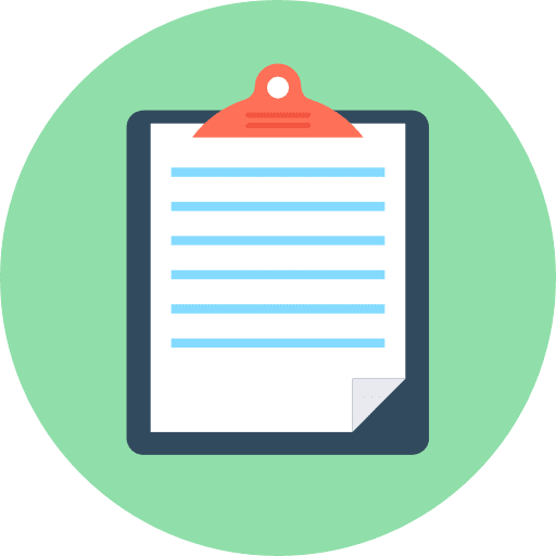 Clipboard tasks clipboard miscellaneous icon