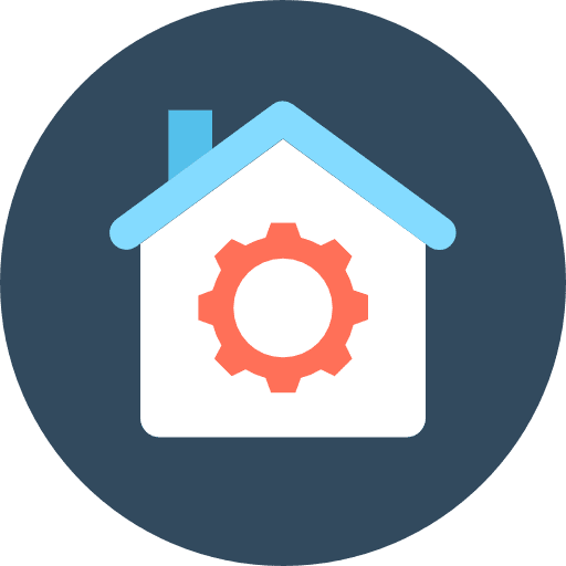 House property construction buildings icon