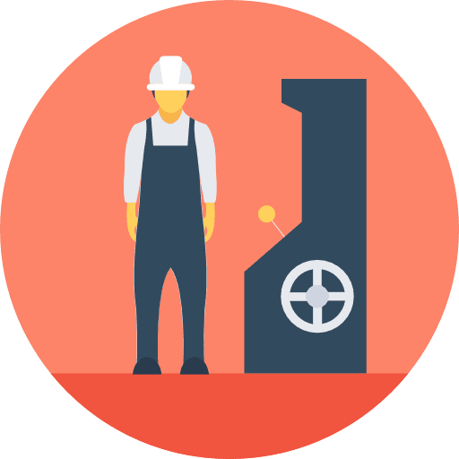 Worker avatar people professions and jobs icon