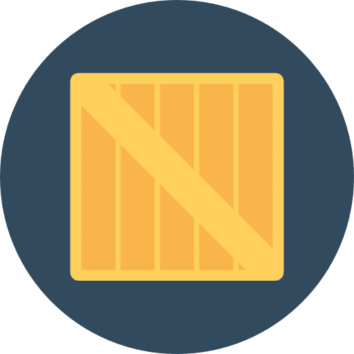 Box shipping and delivery delivery package icon