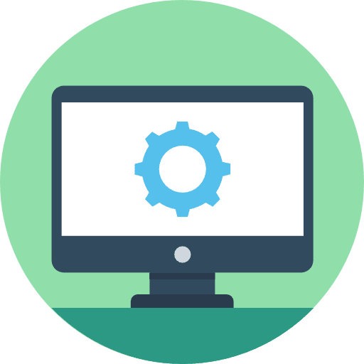 Computer television technology monitor icon