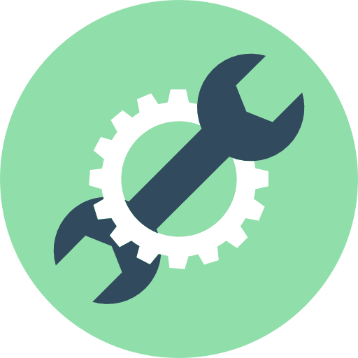 Wrench edit tools home repair seo and web icon