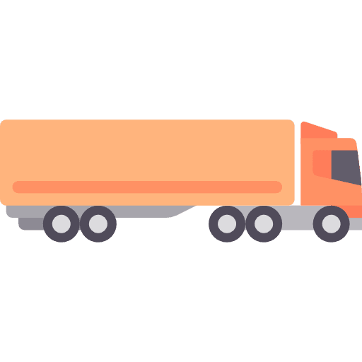 Delivery truck transportation delivery truck trailer icon