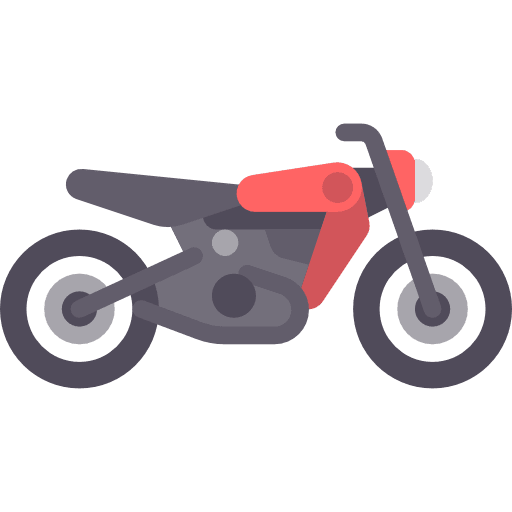 Motor sports bike motorcycle bikes icon