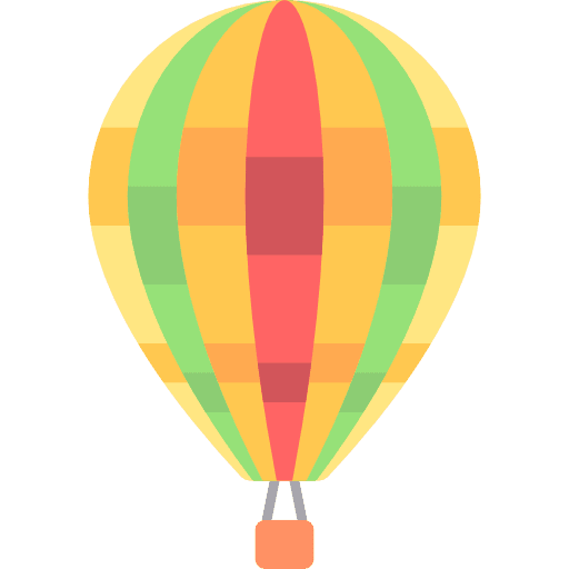Hot air balloon air fly flight icon Hot air balloon air fly flight icon