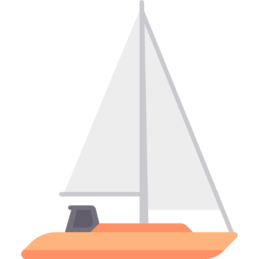 Sailing boat sailing sail navigate icon Sailing boat sailing sail navigate icon