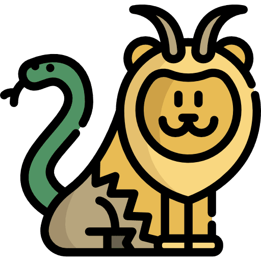 Chimera people chimera fantasy icon Chimera people chimera fantasy icon