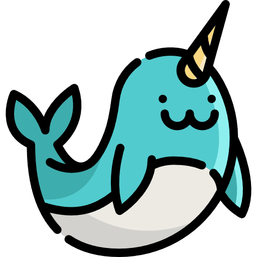 Narwhal animals animal sea life icon