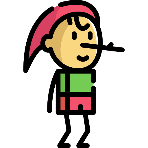 Pinocchio cultural cultures character icon Pinocchio cultural cultures character icon