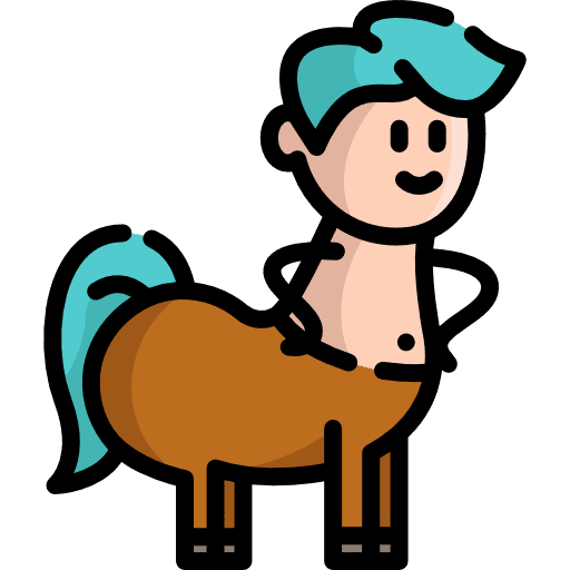 Centaur legend monster character icon Centaur legend monster character icon