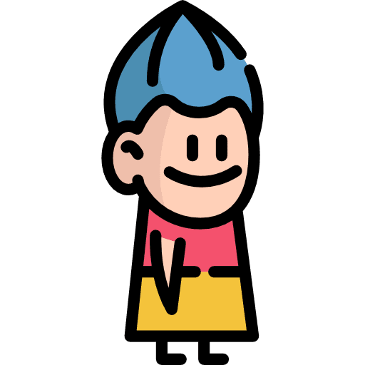 Troll folklore character fairy tale icon Troll folklore character fairy tale icon