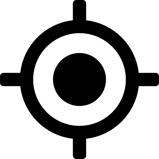 Gps location interface searching icon