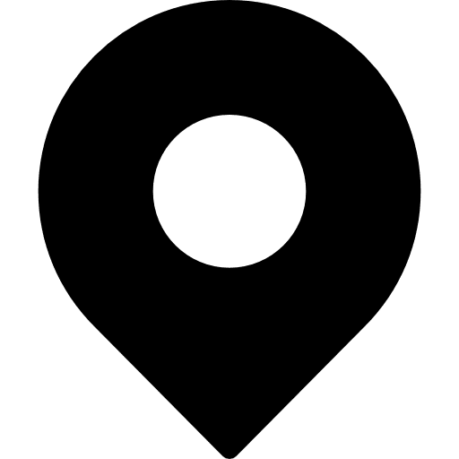 Pin map point pin placeholder icon