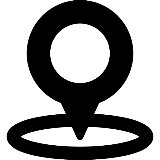 Pin signs maps and location interface icon