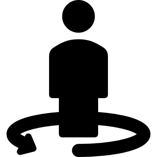 Street view location maps and location map icon