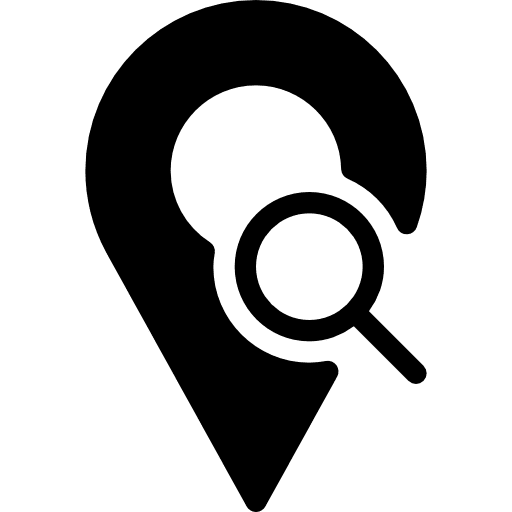 Location signs location map point icon