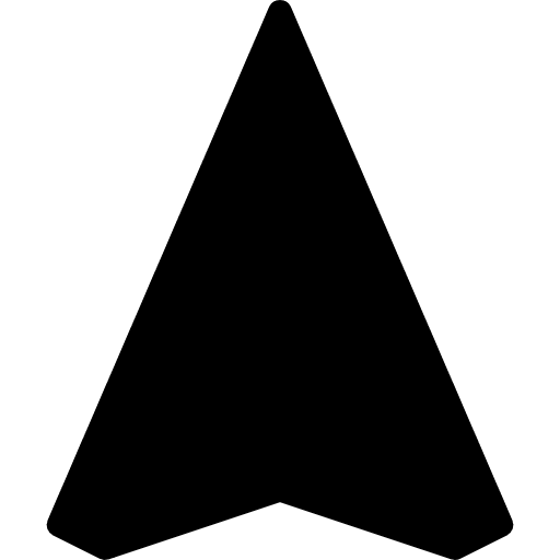 Navigation maps and location technology gps icon