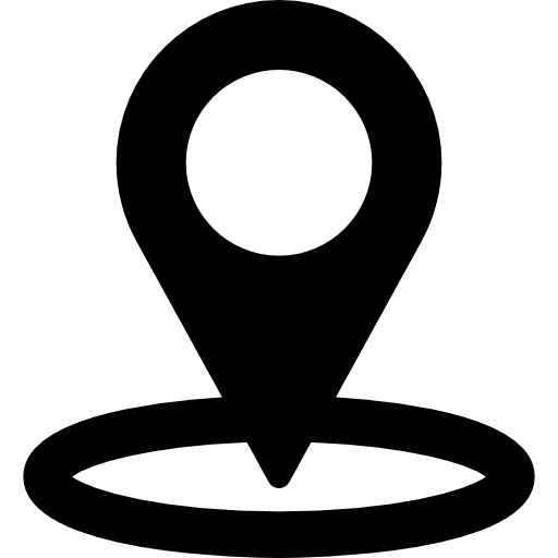 Pin map location map pointer interface icon