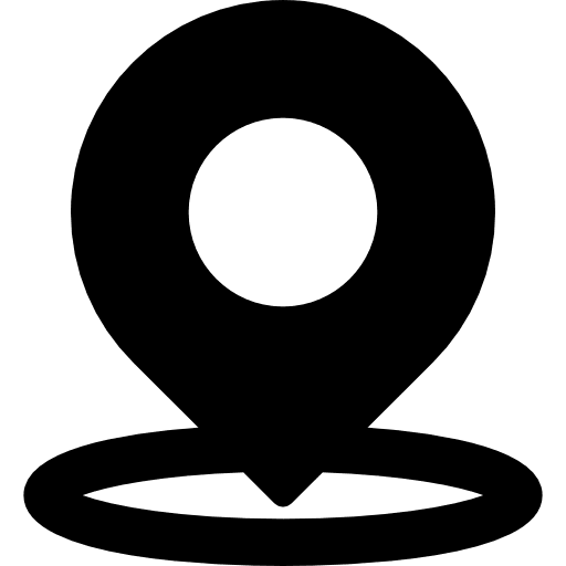 Pin signs maps and location area icon