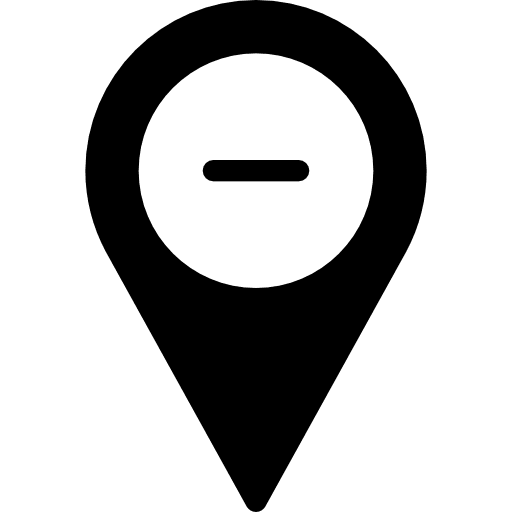 Remove location maps and location map point icon