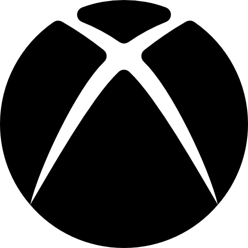 Xbox logos logotype game console icon