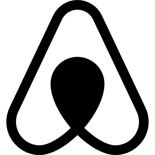 Air bnb social normal brands and logotypes social icon