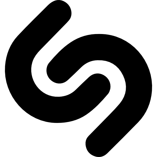 Shazam music social media logo icon