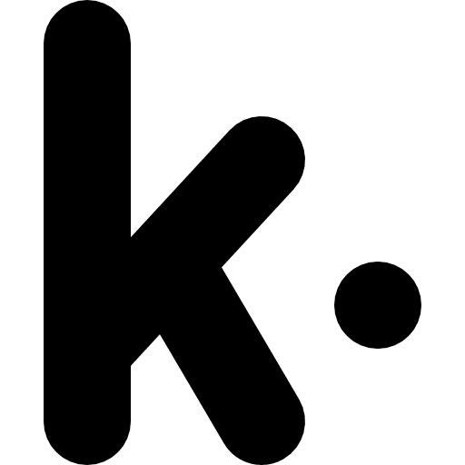 Kik communication logotype messenger icon