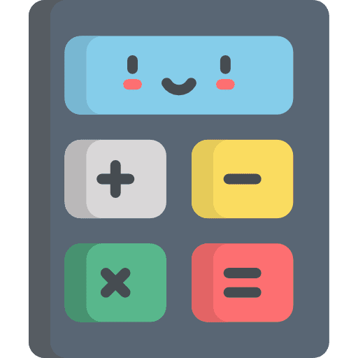 Calculate maths technological education icon