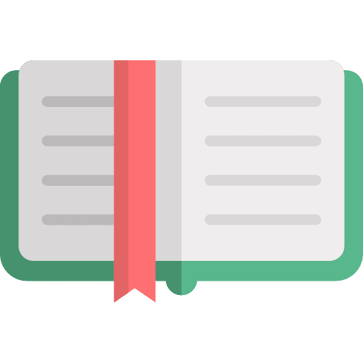 Open book books education library icon Open book books education library icon