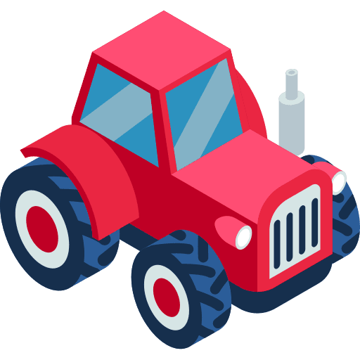 Tractor agriculture tractor vehicle icon