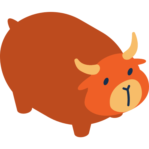 Bull animal wildlife animals icon
