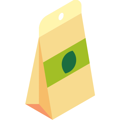 Seed bag organic fertilizer seed icon