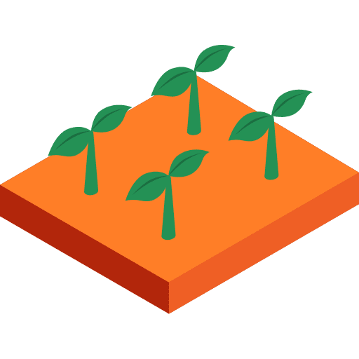 Sprouts nature sprouts farming and gardening icon