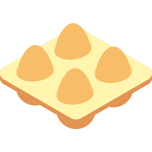 Eggs shape shapes food icon