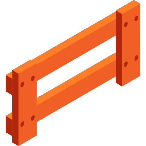 Fence fence yard farming and gardening icon