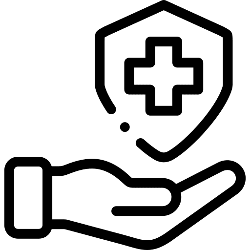 Hand charity hands and gestures sympathy icon