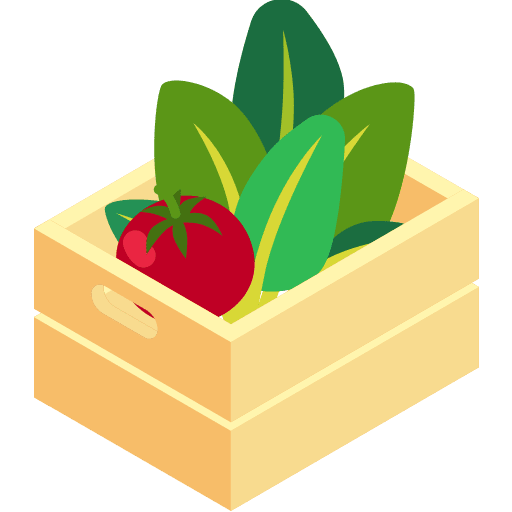 Harvest vegan fruit vegetarian icon