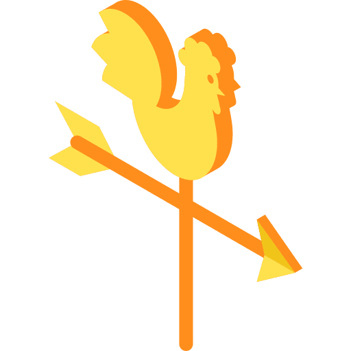 Weathercock weathercock rooster forecast icon